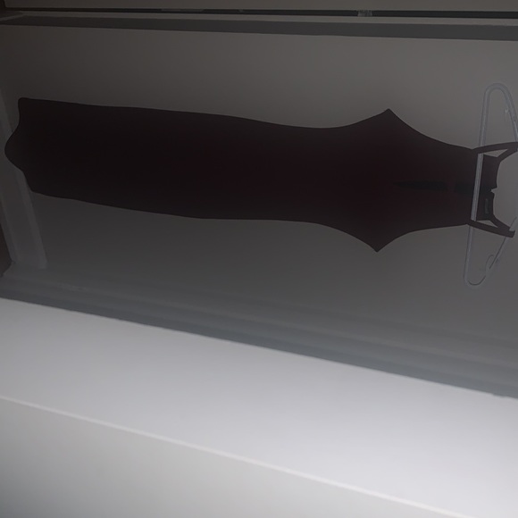 Miss Guided Bodycon MIDI Burgundy - Picture 2 of 3